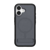 Case Zagg para iPhone 17 Sedona Snap, con MagSafe para carga inalámbrica, con soporte integrado, gris