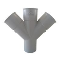 Yee Doble 4""a 2"" Desagüe Agua Fría Matusita