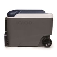 Cooler con ruedas Maxcold Gris 40 Qt Igloo