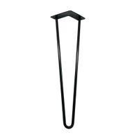 Pata de mesa Negra 50cm