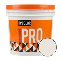 Pintura Latex D'color Pro Blanco Humo 1 galón