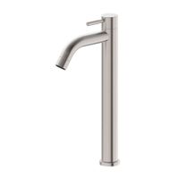Llave de lavatorio Minimalista Pico Alto Inoxidable Trebol