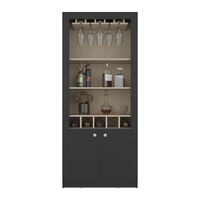 Bar 2 Puertas 5 Botelleros Bellagio Wengue y Cartagena Tuhome