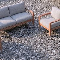Piso Cerámico Tipo Piedra Sofia Gris 45x45cm 2.23m2 Celima