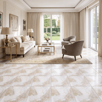 Piso Cerámico Marmolizado Elba Marfil 46x46 2.32m2 Gala