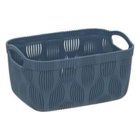 Cesta 3.2 L 23X16X12Cm Azul Gris Orange