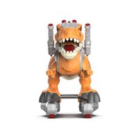 Juguete Scooter Dinosaurio Efecto bota humo Musical y Luces