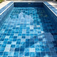 Mosaico Mar Mediterraneo 30.6x30.6cm Orange - Venta por unidad