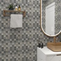 Mosaico Rocas 30.6x30.6cm Orange - Venta por unidad