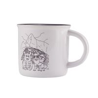 Taza Mug Blanco con Negro Peru
