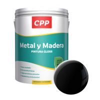 Pintura Gloss CPP Practitech Negro Brillante 1 galon
