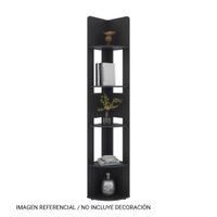 Estante Esquinero Home-e7 Wengue 180x30x30 Tuhome