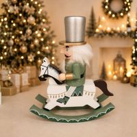Cascanueces en Caballo 30cm - Encanto del Bosque