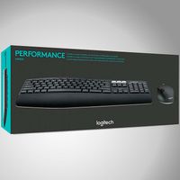 Combo teclado y mouse Logitech MK850, multi-dispositivo, Bluetooth