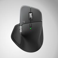 Mouse Logitech MX Master 4, inalámbrico, receptor + Bluetooth - Grafito