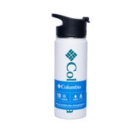 Botella de Acero Inoxidable de 530 ml Vacuum Blanca Columbia