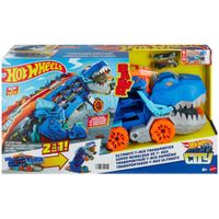 Hot Wheels City Súper Remolque De T-Rex