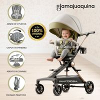Coche Carriola «FERRIEGAMO» Edición Exclusiva Verde