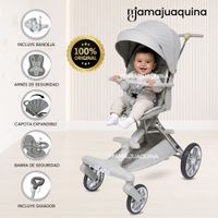 Coche Paseo de Lujo «KOTONE» Gris