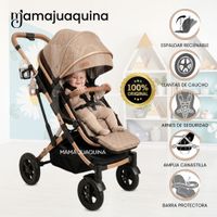 Coche Moisés Travel System «EVO GOLD» Edición Especial Beige