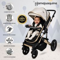 Coche Moisés Travel System «PRADO GOLD» Edición Limitada Beige