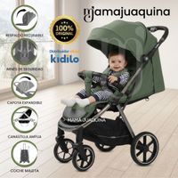 Coche Maleta de Paseo Kidilo «SKY DO» Edición Exclusiva Verde