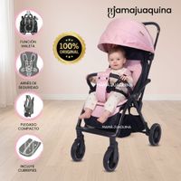 Coche De Paseo Maleta «DOMENICA» Edición Exclusiva Rosado
