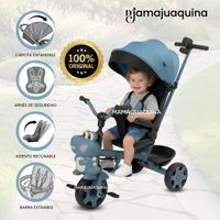 Triciclo Guiador «CROCODILE» Edición Especial Azul