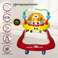 Andador con Tablero Musical «DUCKY LUCKY» 3 en 1 Red