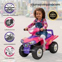 Correpasillo Montable para Niños «RAYITO» Edición Limitada Fucsia