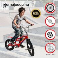 Bicicleta BMX Para Niño «GNAR» ARO 20 Colección Exclusiva Rojo