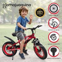 Bicicleta para Niño Aro 16 «RAACER X» Edición Exclusiva Rojo
