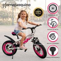 Bicicleta para Niño Aro 16 «RAACER X» Edición Exclusiva Fucsia