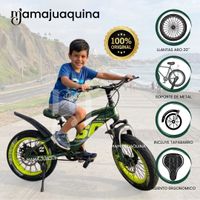 Bicicleta para Niños Aro 20 «RACER X» Edición Exclusiva Verde Oscuro