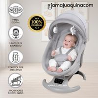 Mecedora Digital para Bebés «ZABKA» Colección Limitada Gris