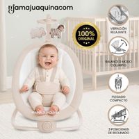 Mecedora Eléctrica para Bebés «BRINA» Colección Especial Beige