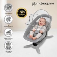 Mecedora Digital para Bebés «BENITO» Edición Exclusiva Gris Oscuro