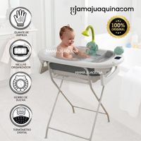 Bañera con Parante «NEMO SPLASH» Edición Limitada Gris