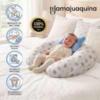 Cojín Multifuncional Para Bebé «DOLCE DREAM» Colección Exclusiva Celeste
