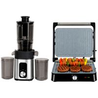 Combo TAURUS Extractor de Jugos Slow Juicer + Grill Asteria II