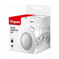 Sensor de movimiento Legrand Empotrable 360 Blanco
