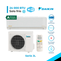 Aire Acondicionado Inverter Daikin 24000 BTU Frío Solo con Wifi - Serie JL