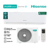 Aire Acondicionado Hisense Frío solo – Inverter R32 24,000 BTU