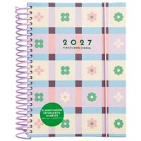 Planner CLASS & WORK Diseño Cuadros y Flores