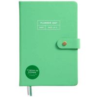 Diario con Broche CLASS & WORK Color Verde