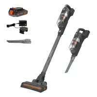 Aspiradora 2 en 1 Vertical Inalámbrica 20V Black+Decker