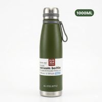 Termo Tomatodo de Acero Inoxidable con Filtro Para Té de 1 Litro Color Verde