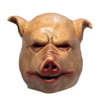 Máscara Cabeza de Cerdo Terror Látex Halloween