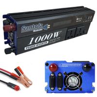 Inversor de corriente 12V/24V a 220V 1000W Para auto casa y camping