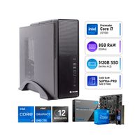 COMPUTADORA PC OFICINA INTEL CORE  I7 12700 RAM 8GB SSD 512GB